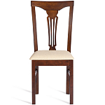 Стул деревянный с узором ручной работы Espresso варинант исполнения - 7 | Loft Concept в Волгограде