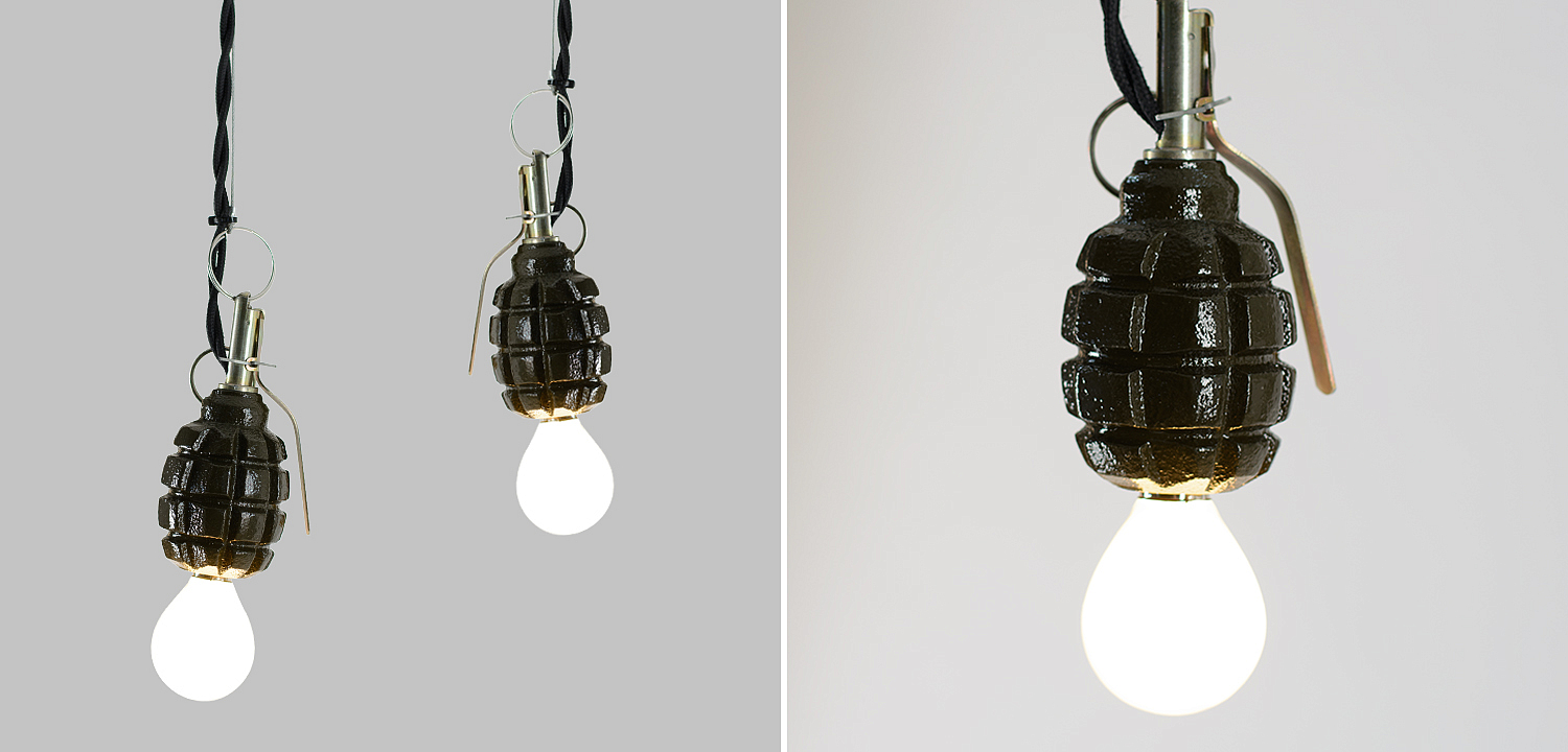 Подвесной светильник Grenade Lamp Подвесной светильник Grenade Lamp - Loft-Concept в Волгограде