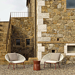 Дизайнерское уличное кресло с веревочной спинкой PETALO Armchair варинант исполнения - 5 | Loft Concept в Волгограде