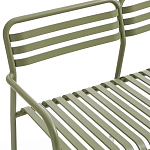 Скамья из алюминия Mack Metal Bench Green варинант исполнения - 4 | Loft Concept в Волгограде