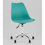 Офисный стул на металлическом основании EGGERY Blue пластик варинант исполнения - 1 | Loft Concept в Волгограде