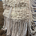 Вязанное панно для ресторана WINTER варинант исполнения - 3 | Loft Concept в Волгограде