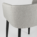 Мягкое кресло на металлических ножках Shaggy Grey варинант исполнения - 7 | Loft Concept в Волгограде