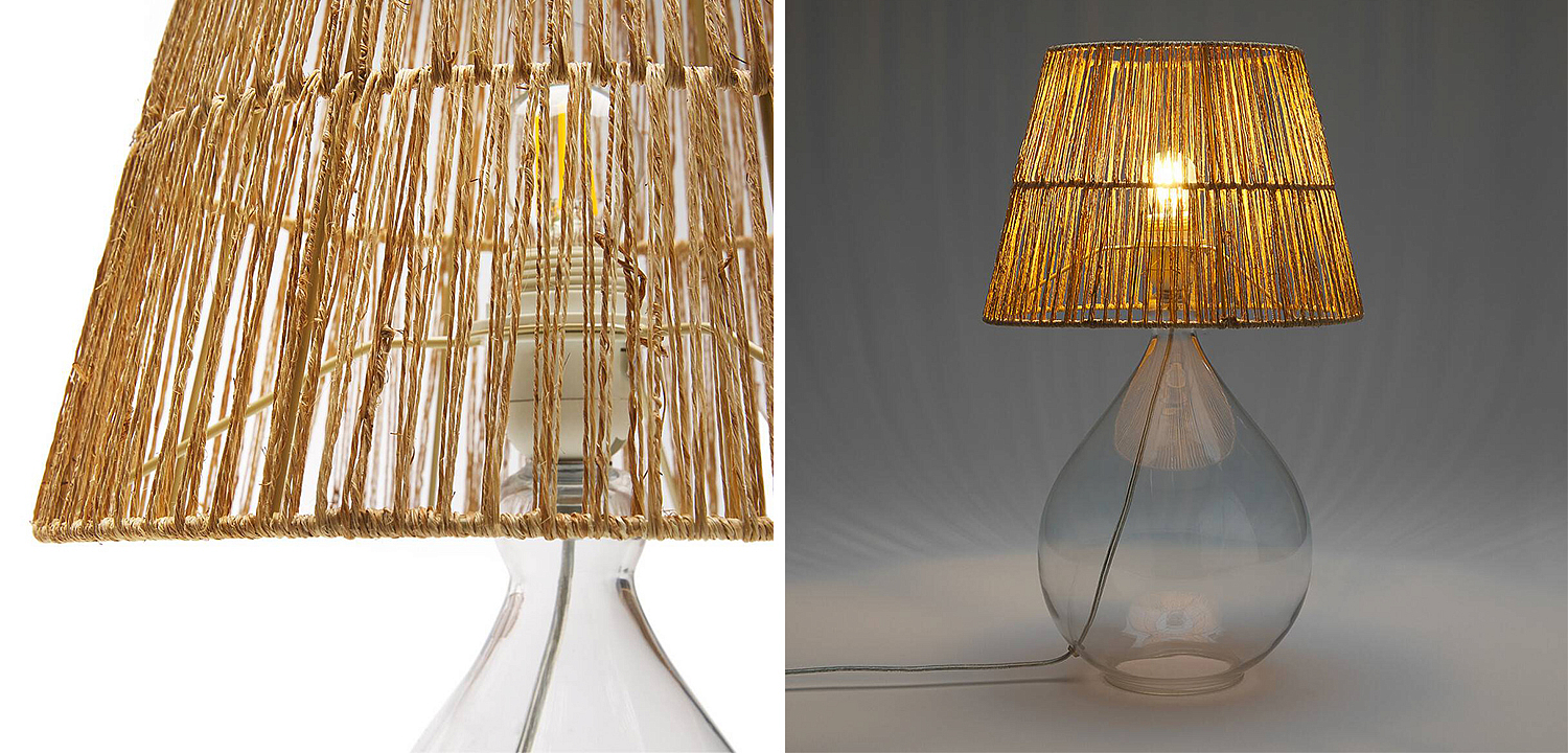 Настольная лампа Ronni Glass Table lamp Настольная лампа Ronni Glass Table lamp - Loft-Concept в Волгограде