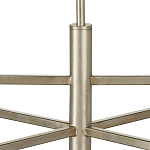 Люстра с 6-ю белыми матовыми плафонами из стекла в форме цилиндра Longitude варинант исполнения - 2 | Loft Concept в Волгограде