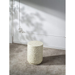 Приставной столик с рисунком из раковин устриц Bone Inlay варинант исполнения - 9 | Loft Concept в Волгограде