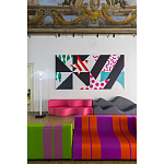 Дизайнерское кресло зеленое Poltronova Sofo Verosa Green Pink Armchair варинант исполнения - 17 | Loft Concept в Волгограде