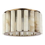 Потолочный светильник из стекла и премиального алебастра Ravishment варинант исполнения - 2 | Loft Concept в Волгограде