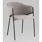 Стул Brace букле серый варинант исполнения - 1 | Loft Concept в Волгограде