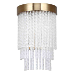 Бра с прозрачными стеклянными трубочками и металлическим основанием Nembus варинант исполнения - 1 | Loft Concept в Волгограде