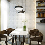 Гипсовая 3D панель с принтографией PM-20 варинант исполнения - 3 | Loft Concept в Волгограде