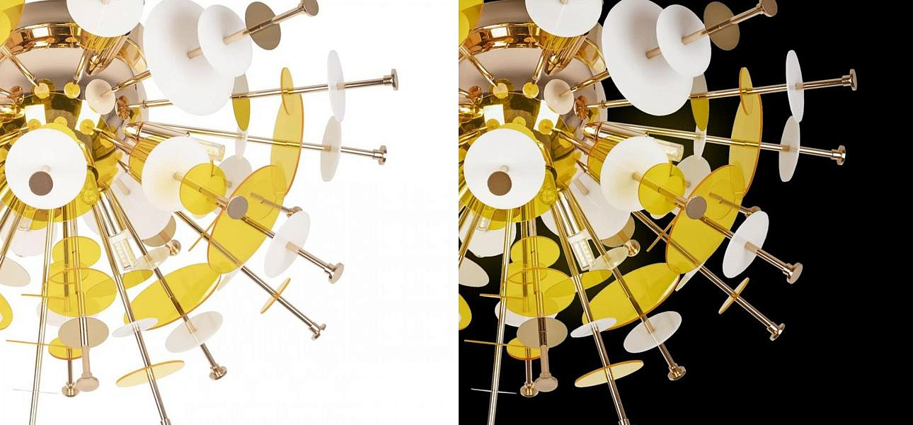 Потолочный светильник Dandelion Yellow диаметр 60 Потолочный светильник Dandelion Yellow диаметр 60 - Loft-Concept в Волгограде