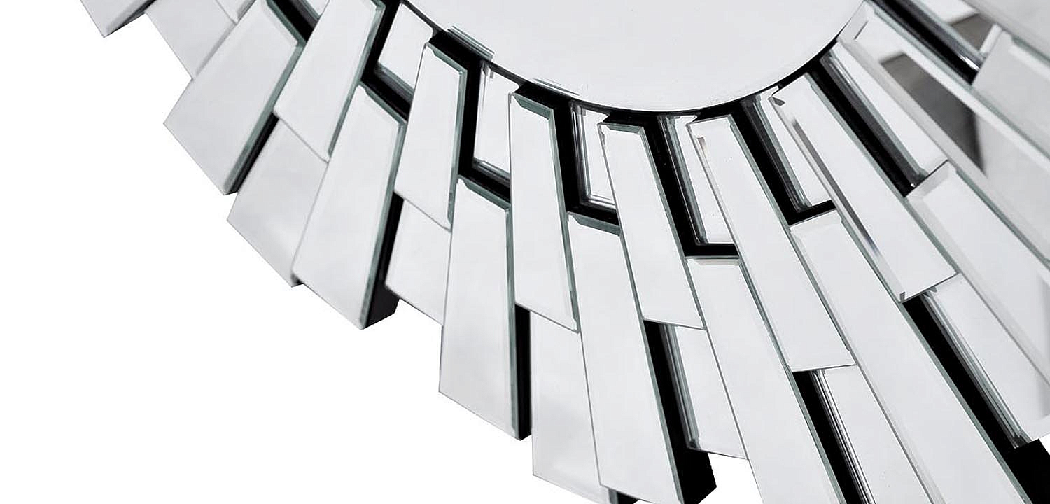 Зеркало Mirror Beams Round Mirror Зеркало Mirror Beams Round Mirror - Loft-Concept в Волгограде
