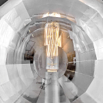 Бра округлой формы с многогранным стеклянным плафоном Hinkley варинант исполнения - 5 | Loft Concept в Волгограде