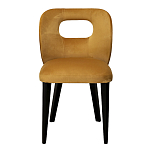 Стул велюровый горчичный Verified варинант исполнения - 2 | Loft Concept в Волгограде