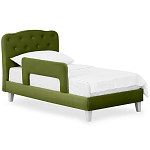 Кровать с мягким изголовьем Luna Palmer Bed варинант исполнения - 2 | Loft Concept в Волгограде