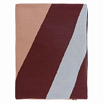 Плед из хлопка с геометрическим рисунком Elan Stripe Addison варинант исполнения - 5 | Loft Concept в Волгограде