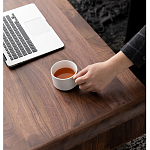 Кофейный стол из массива дерева с выдвижными ящиками Coffee Walnut Table варинант исполнения - 4 | Loft Concept в Волгограде