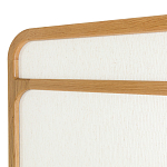 Ширма из массива дуба и ткани Arcuri Screen варинант исполнения - 3 | Loft Concept в Волгограде