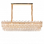 Люстра овальная с хрустальными подвесками Gorgeous Crystal Light варинант исполнения - 2 | Loft Concept в Волгограде