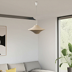 Подвесной вязаный бежевый светильник «Звезда Востока 01» варинант исполнения - 2 | Loft Concept в Волгограде