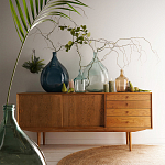 Ваза-бутыль из стекла TRANSPARENT FORMS 56 варинант исполнения - 12 | Loft Concept в Волгограде