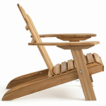Уличное кресло из массива акации Adirondack Wooden Chair Natural варинант исполнения - 3 | Loft Concept в Волгограде