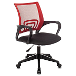 Офисное кресло с основанием из черного пластика Desk chairs Red варинант исполнения - 1 | Loft Concept в Волгограде