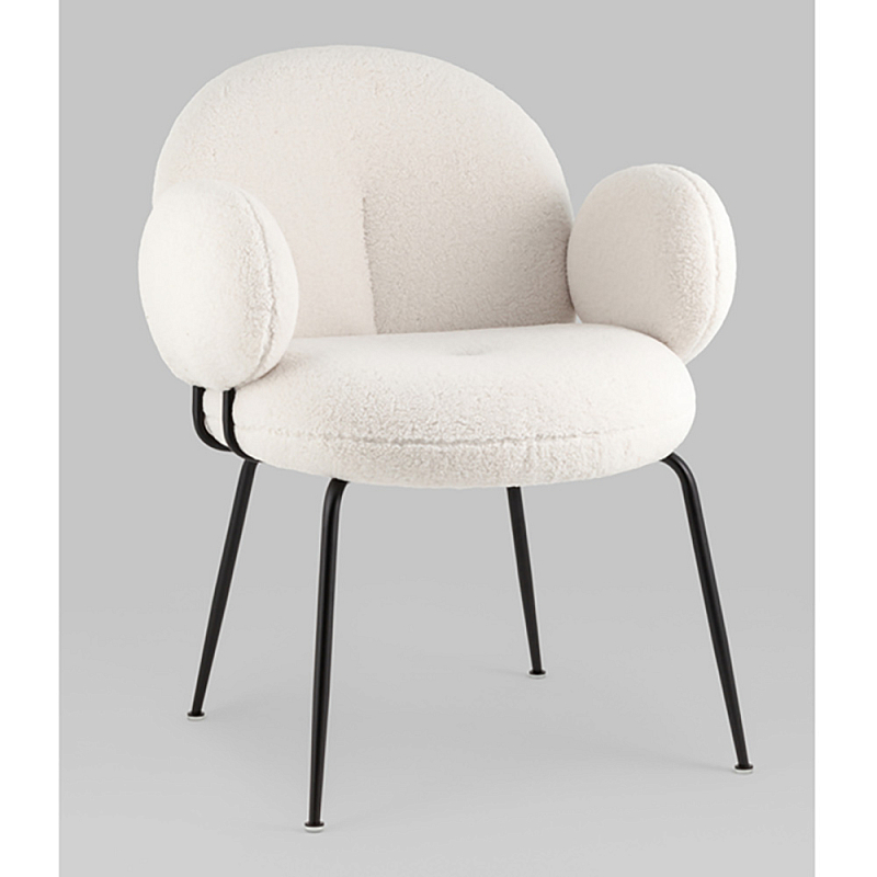 Стул Nina белый Белый Черный в Волгограде | Loft Concept 