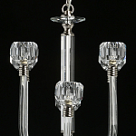 Люстра с 8-ю лампами и гранеными стеклянными плафонами Prism Gala варинант исполнения - 9 | Loft Concept в Волгограде