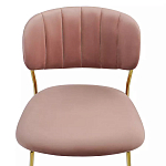 Стул Singer Chair без подлокотников Розовый Велюр варинант исполнения - 5 | Loft Concept в Волгограде