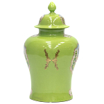 Фарфоровая ваза с крышкой Eden Garden варинант исполнения - 3 | Loft Concept в Волгограде