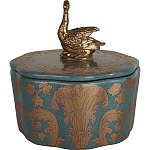 Фарфоровая шкатулка Swan Lake варинант исполнения - 2 | Loft Concept в Волгограде