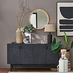 Ваза декоративная из натурального плетеного бамбука Bamboo Decor 32 варинант исполнения - 5 | Loft Concept в Волгограде