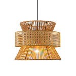 Подвесной светильник с абажуром из натуральных материалов Light Inside the Cell варинант исполнения - 1 | Loft Concept в Волгограде