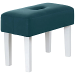 Мягкий пуф на белых ножках Winton Pouf варинант исполнения - 7 | Loft Concept в Волгограде