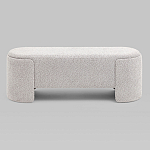 Банкетка Taks букле светло-серый варинант исполнения - 4 | Loft Concept в Волгограде