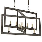 Люстра из пересекающихся прямоугольных элементов Intersecting Rectangles варинант исполнения - 3 | Loft Concept в Волгограде