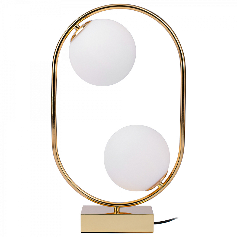 Настольная лампа CORDA Balance brass Белый Латунь Настольная лампа CORDA Balance brass Белый Латунь в Волгограде | Loft Concept