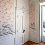 Обои ручная роспись Earlham Almost Mauve варинант исполнения - 4 | Loft Concept в Волгограде