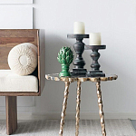 Статуэтка в виде артишока из зелёной керамики с глянцевыми лепестками Artichoke Decor  варинант исполнения - 5 | Loft Concept в Волгограде