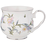 Кружка из фарфора с цветочным принтом 480 мл Tea Flower Set варинант исполнения - 1 | Loft Concept в Волгограде