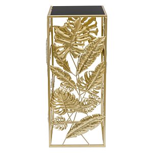 Подставка Tropical Gold Leaves Stand S