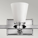 Бра для ванных комнат с белыми стеклянными конусными плафонами Hinkley варинант исполнения - 2 | Loft Concept в Волгограде