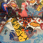 Мебельная ткань Велюр Simpsons in Paradise Т4-88 варинант исполнения - 1 | Loft Concept в Волгограде