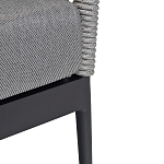 Кресло уличное темно-серое Street Bliss варинант исполнения - 5 | Loft Concept в Волгограде