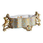 Чаша с орнаментом на бронзовых ножках в виде львов Eden Garden варинант исполнения - 1 | Loft Concept в Волгограде