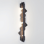 Бра вертикальное с черными кругами и квадратами Gravyura варинант исполнения - 5 | Loft Concept в Волгограде