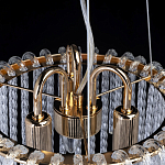 Люстра с подвесными рифлеными стеклянными трубками Nembus варинант исполнения - 18 | Loft Concept в Волгограде