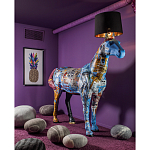 Большой Торшер Лошадь с ручной авторской росписью Feral Stallion варинант исполнения - 1 | Loft Concept в Волгограде